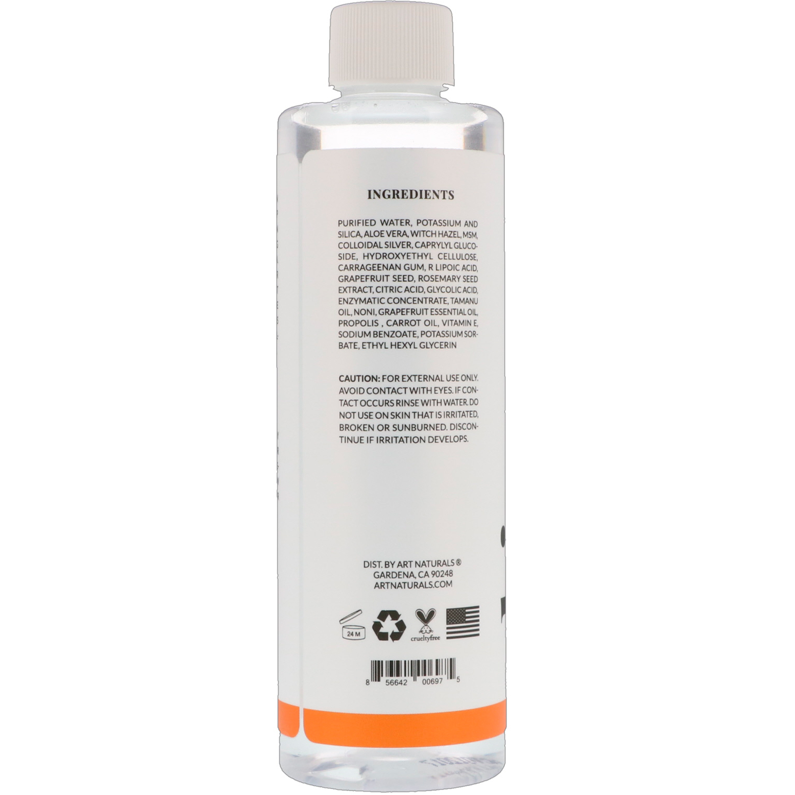Artnaturals, Toner de Vitamina C, 8 fl oz (236,5 ml) - Imagem 2