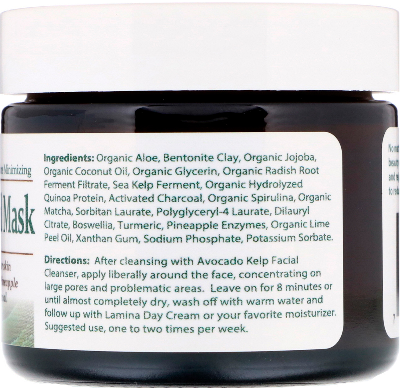 Sea el, Máscara de Lama de Kelp Marinho, 2 oz (59 ml) - Imagem 2