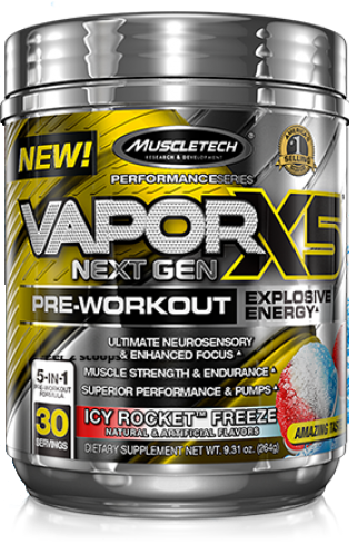 Muscletech Vapor X5 Icy Rocket 30 Servings