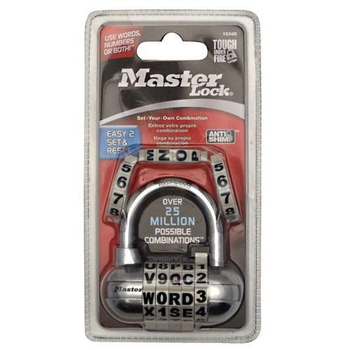 Master Lock - Password Lock, 1 Padlock