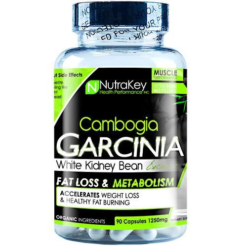 Nutrakey - Garcinia Cambogia White Kidney Bean Extract, 90 Capsules, 90 Capsules