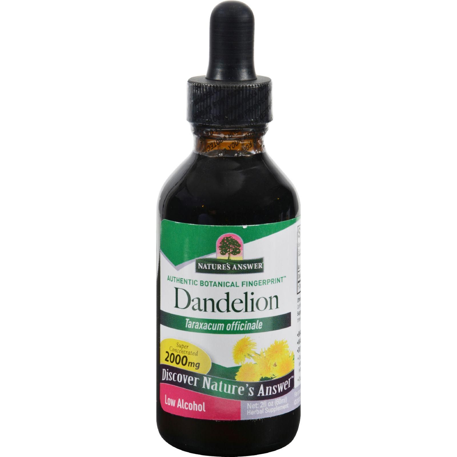 Nature's Answer - Dandelion Root - 2 Fl Oz