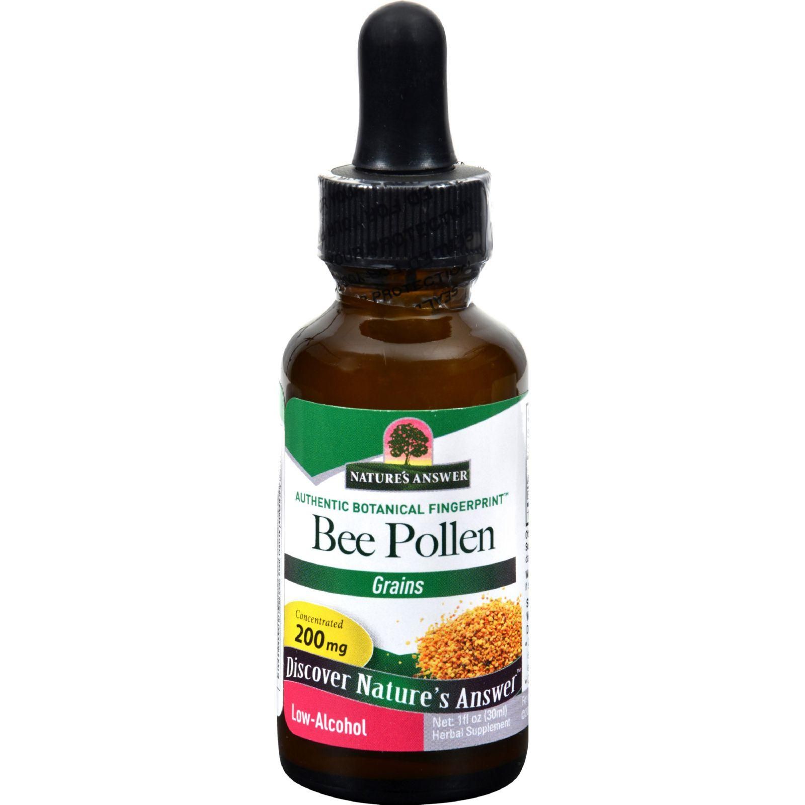 Nature's Answer - Bee Pollen Grains - 1 Fl Oz