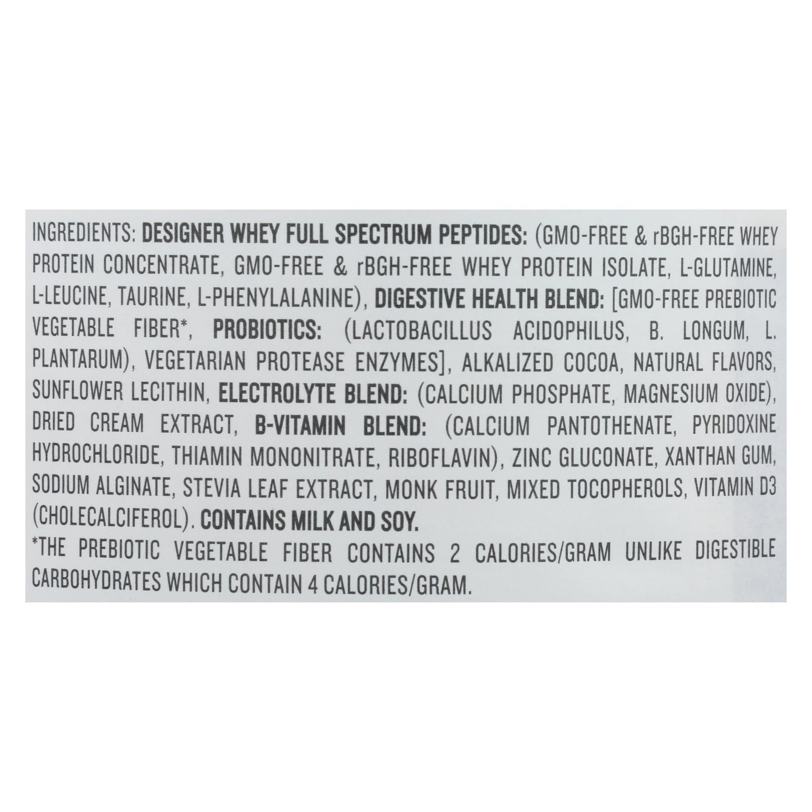 Designer Whey - Protein Powder - Chocolate - 2 Lbs - Imagem 3