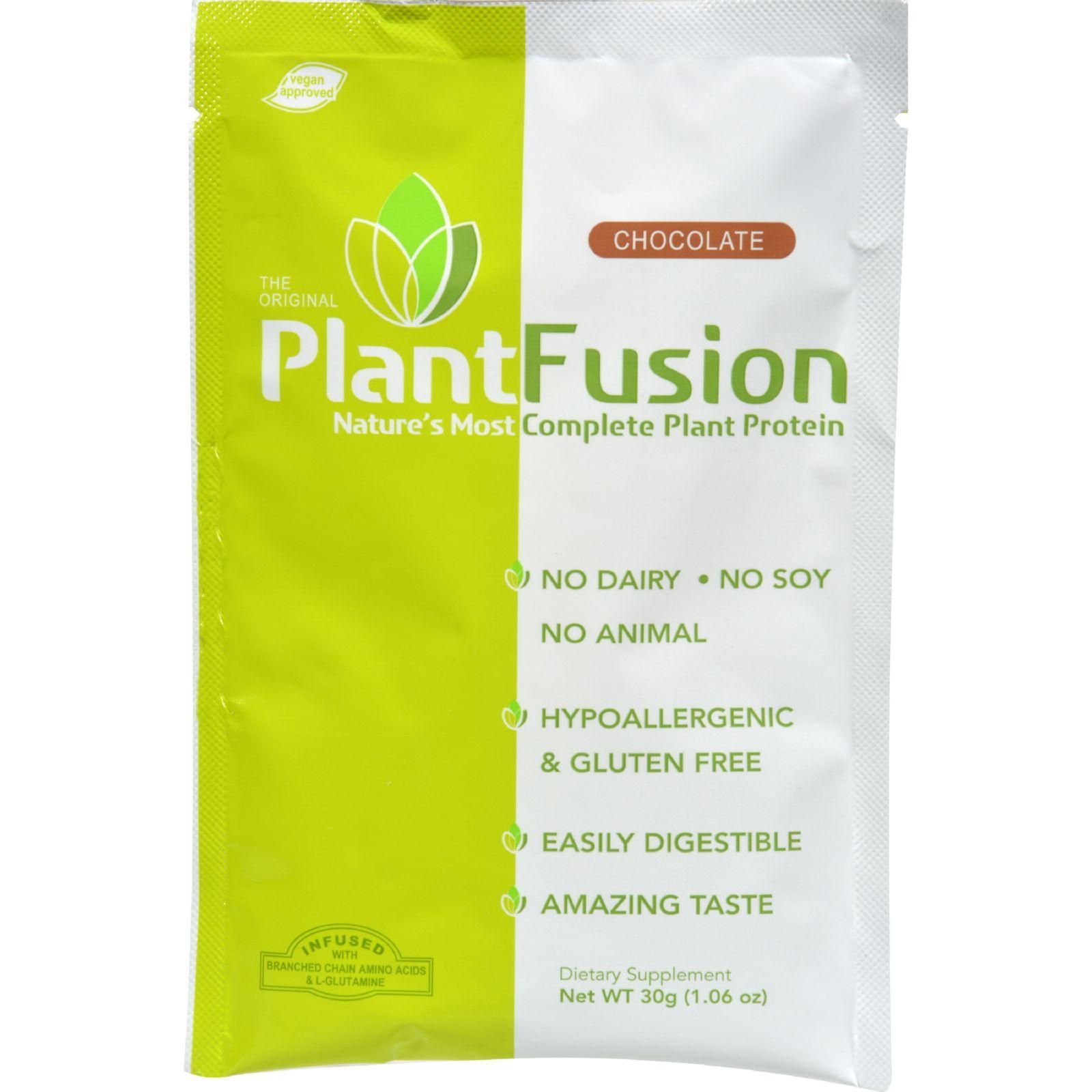 Plantfusion - Complete Protein - Chocolate - Case Of 12 - 30 Grams