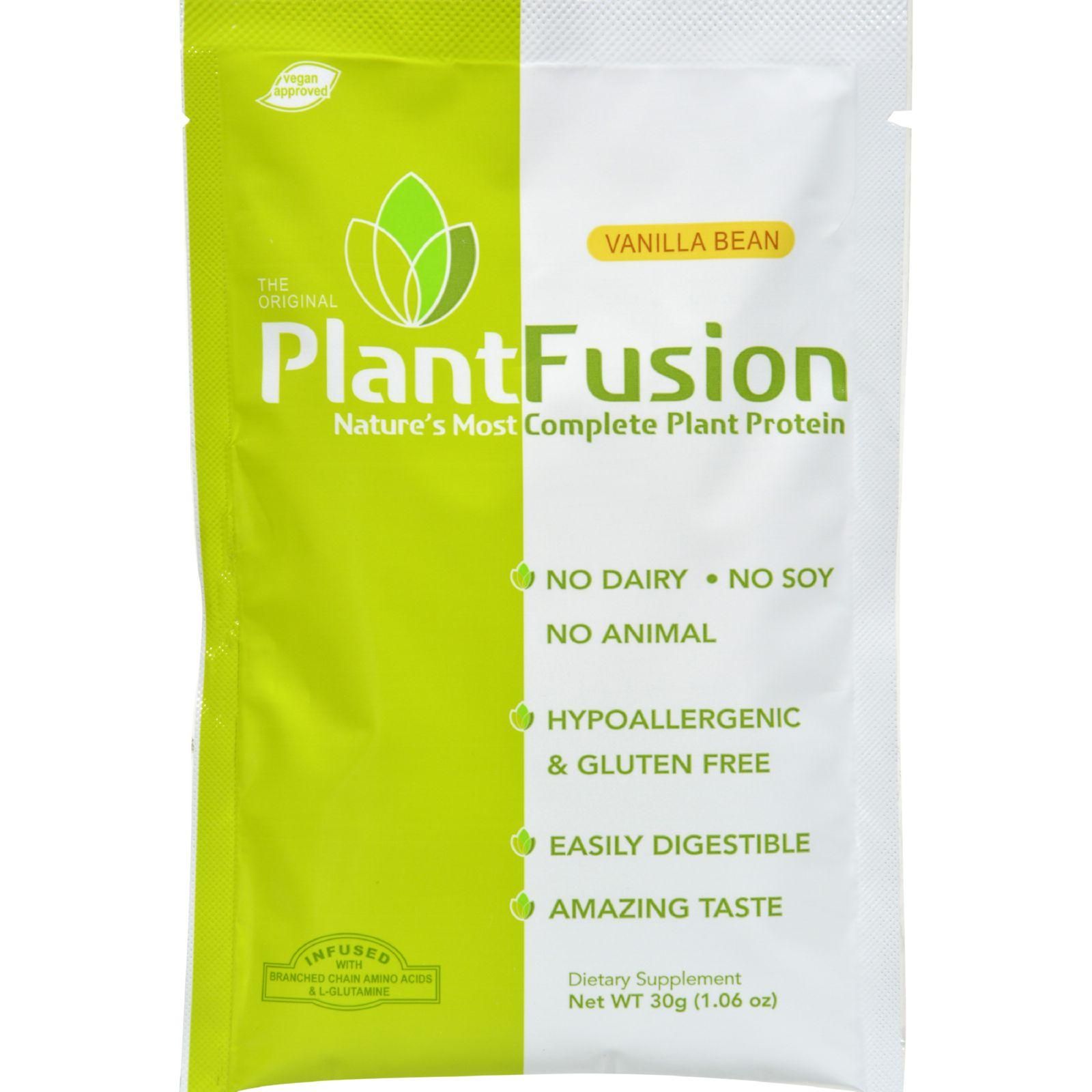 Plantfusion - Complete Protein - Vanilla Packets - Case Of 12 - 30 Grams