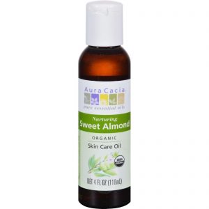 Comprar aura cacia - organic aromatherapy sweet almond oil - 4 fl oz preço no brasil óleos essenciais ervas plantas aromaterapia extratos botânicos suplementos suplemento importado loja 99 online promoção -