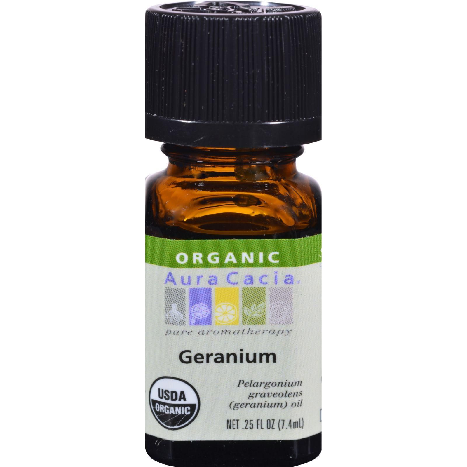 Aura Cacia - Organic Geranium - .25 Oz