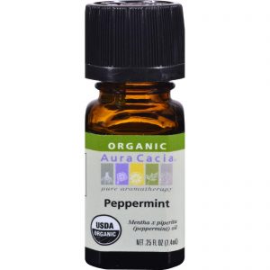 Comprar aura cacia - organic peppermint -. 25 oz preço no brasil óleos essenciais ervas plantas aromaterapia extratos botânicos suplementos suplemento importado loja 179 online promoção -