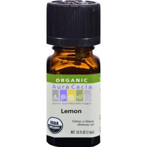 Comprar aura cacia - organic essential oil - lemon -. 25 oz preço no brasil óleos essenciais ervas plantas aromaterapia extratos botânicos suplementos suplemento importado loja 169 online promoção -
