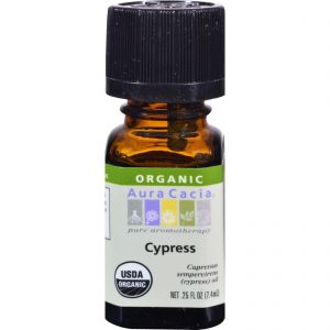 Comprar aura cacia - organic essential oil - cypress -. 25 oz preço no brasil óleos essenciais ervas plantas aromaterapia extratos botânicos suplementos suplemento importado loja 39 online promoção -
