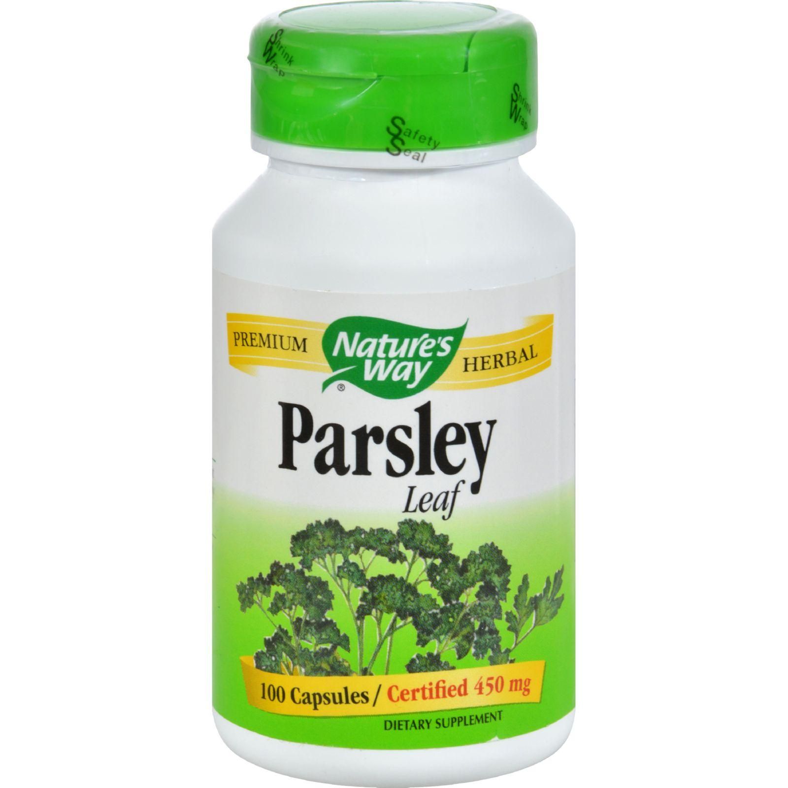 Nature's Way - Parsley Leaf - 100 Capsules
