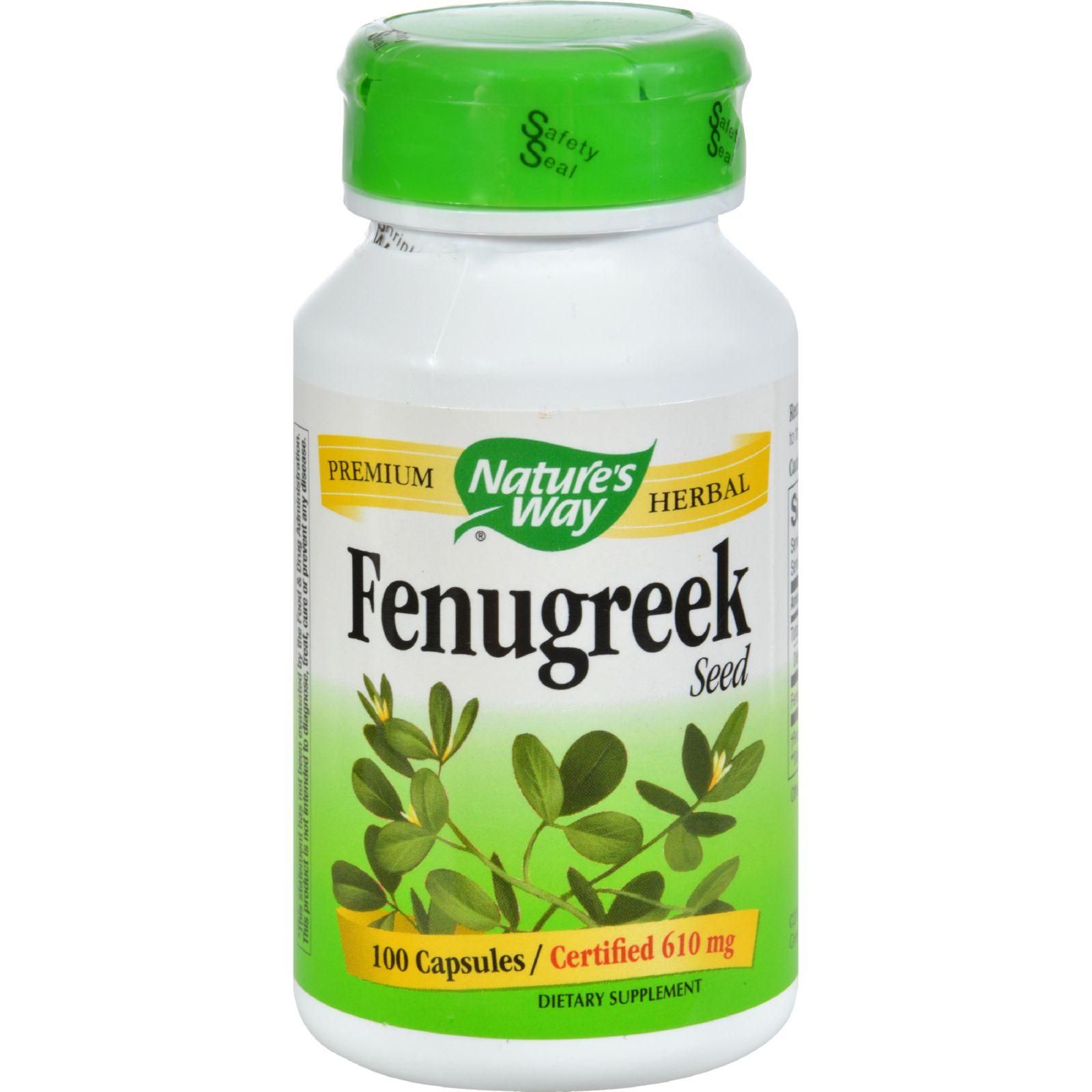 Nature's Way - Fenugreek Seed - 100 Capsules