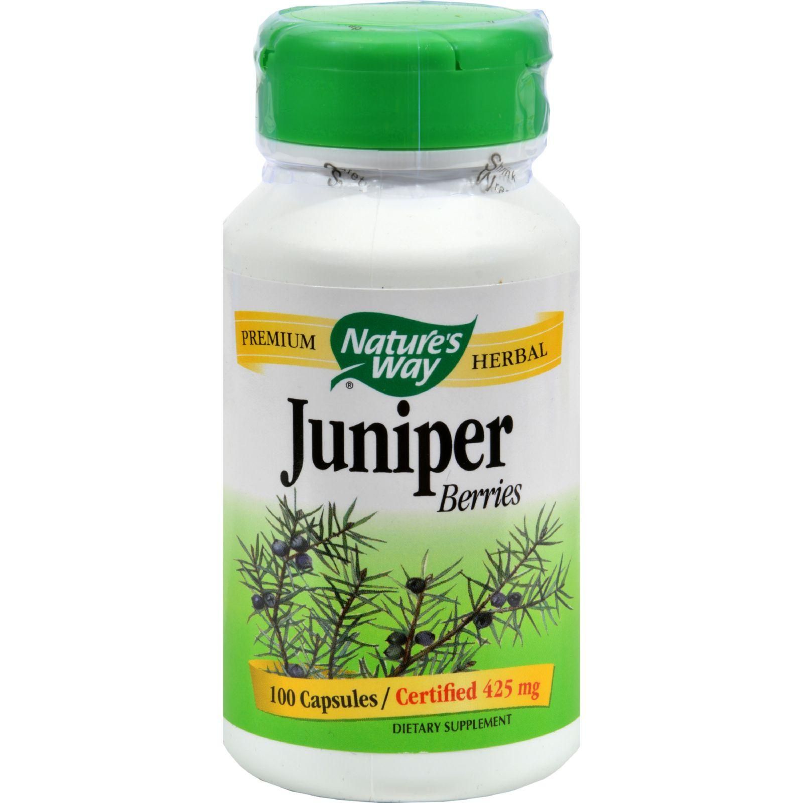 Nature's Way - Juniper Berries - 100 Capsules