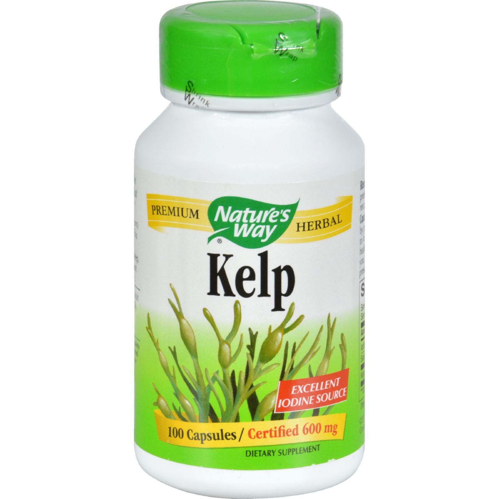 Nature's Way - Kelp - 100 Capsules