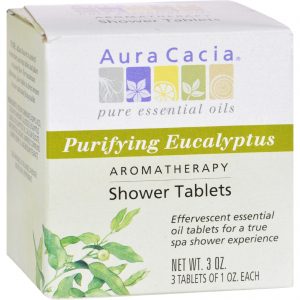 Comprar aura cacia - purifying aromatherapy shower tablets eucalyptus - 3 tablets preço no brasil óleos essenciais ervas plantas aromaterapia extratos botânicos suplementos suplemento importado loja 95 online promoção -