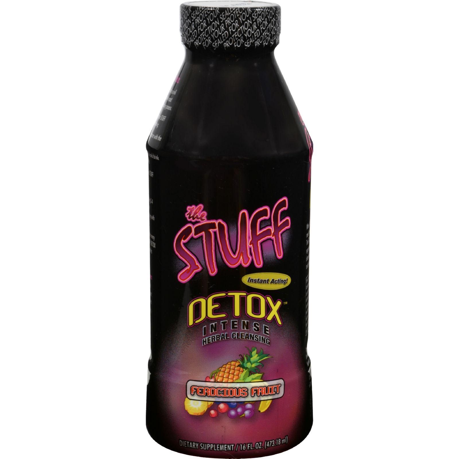 Detoxify - The Stuff Liquid Ferociuos Fruit - 16 Fl Oz