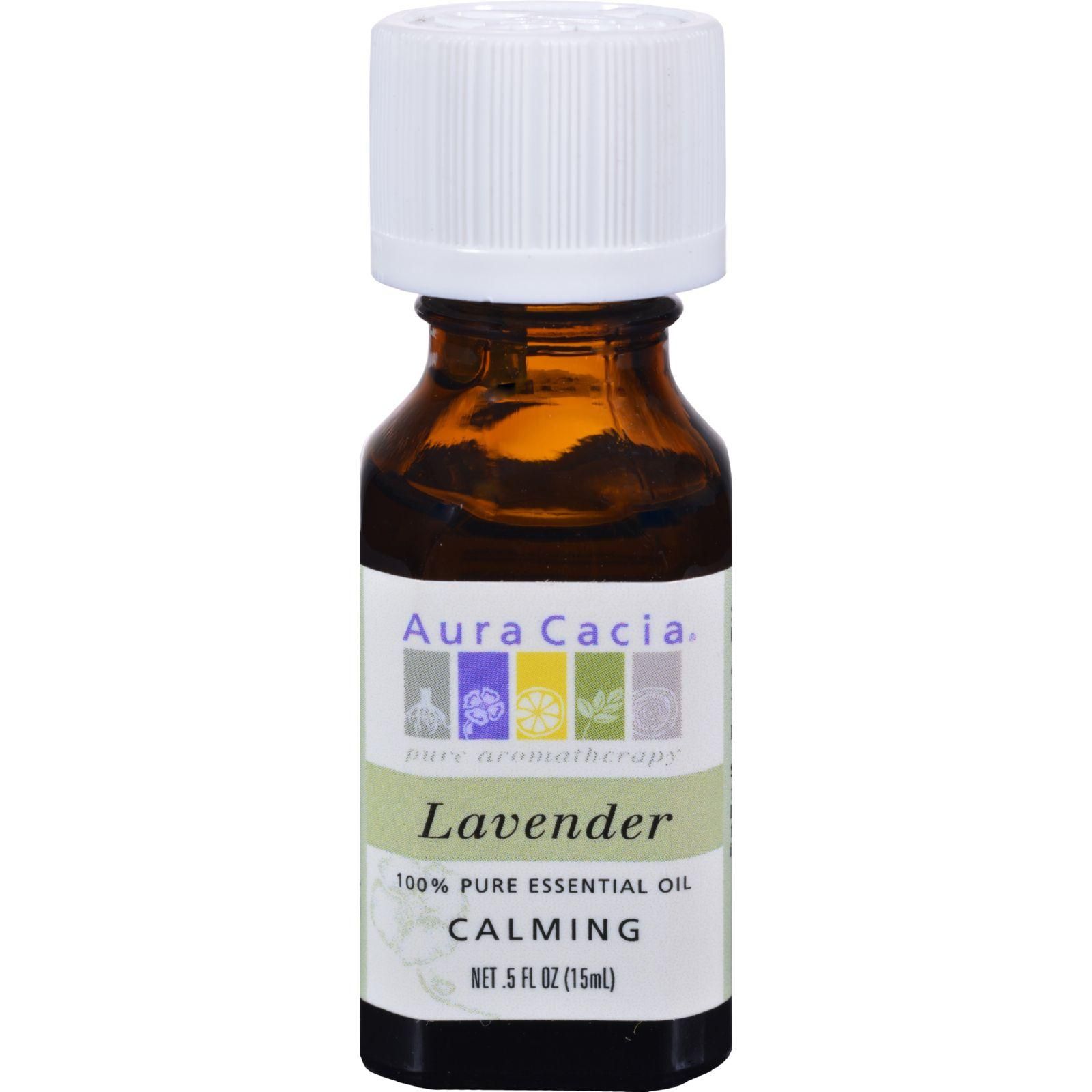 Aura Cacia - Pure Essential Oil Lavender - 0.5 Fl Oz