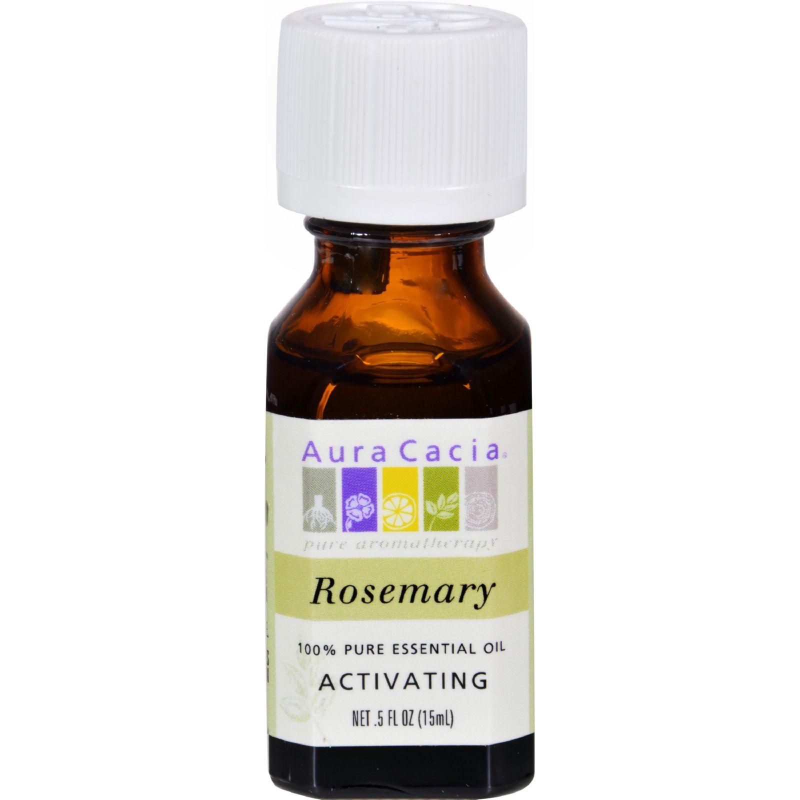 Aura Cacia - Pure Essential Oil Rosemary - 0.5 Fl Oz