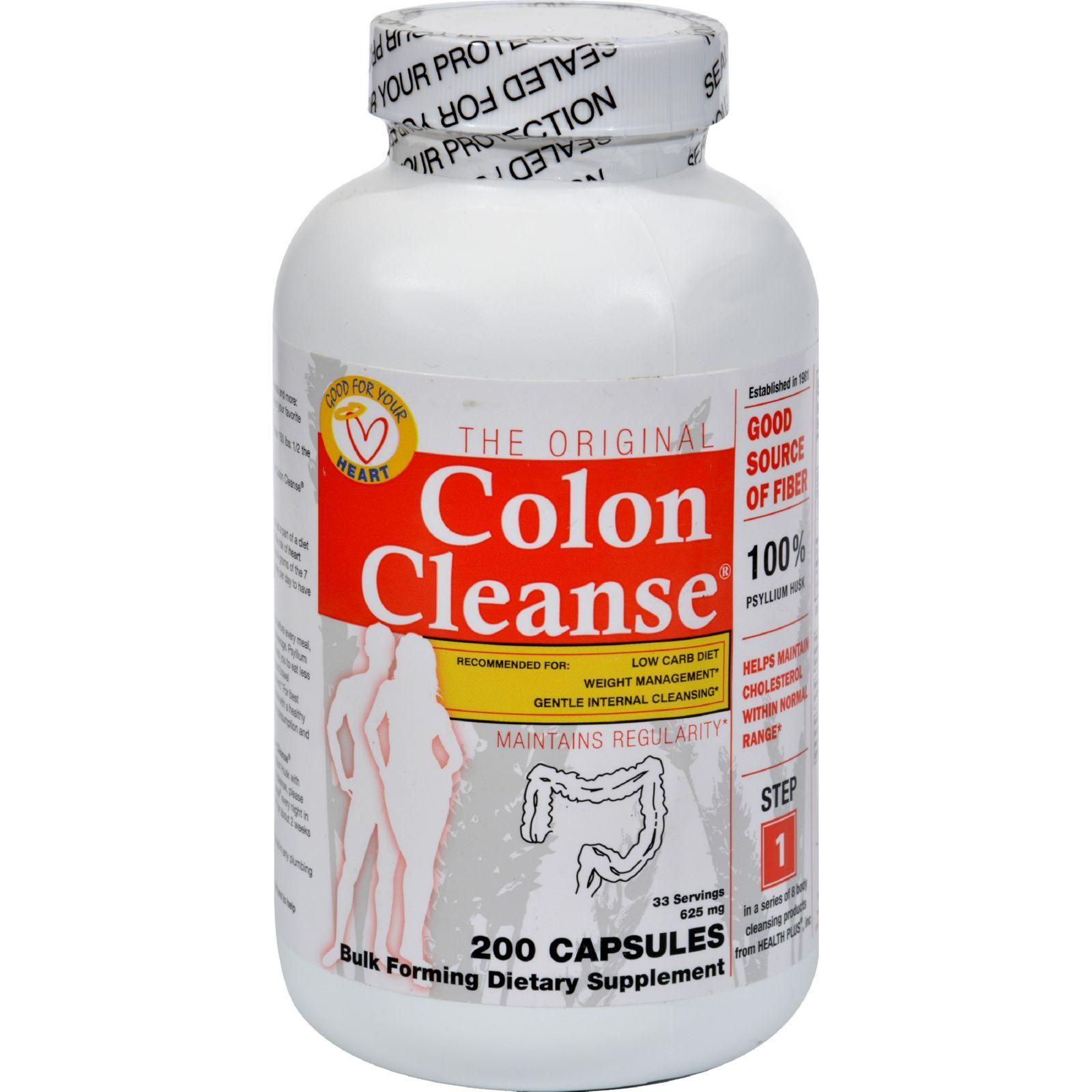 Health Plus - The Original Colon Cleanse - 200 Capsules