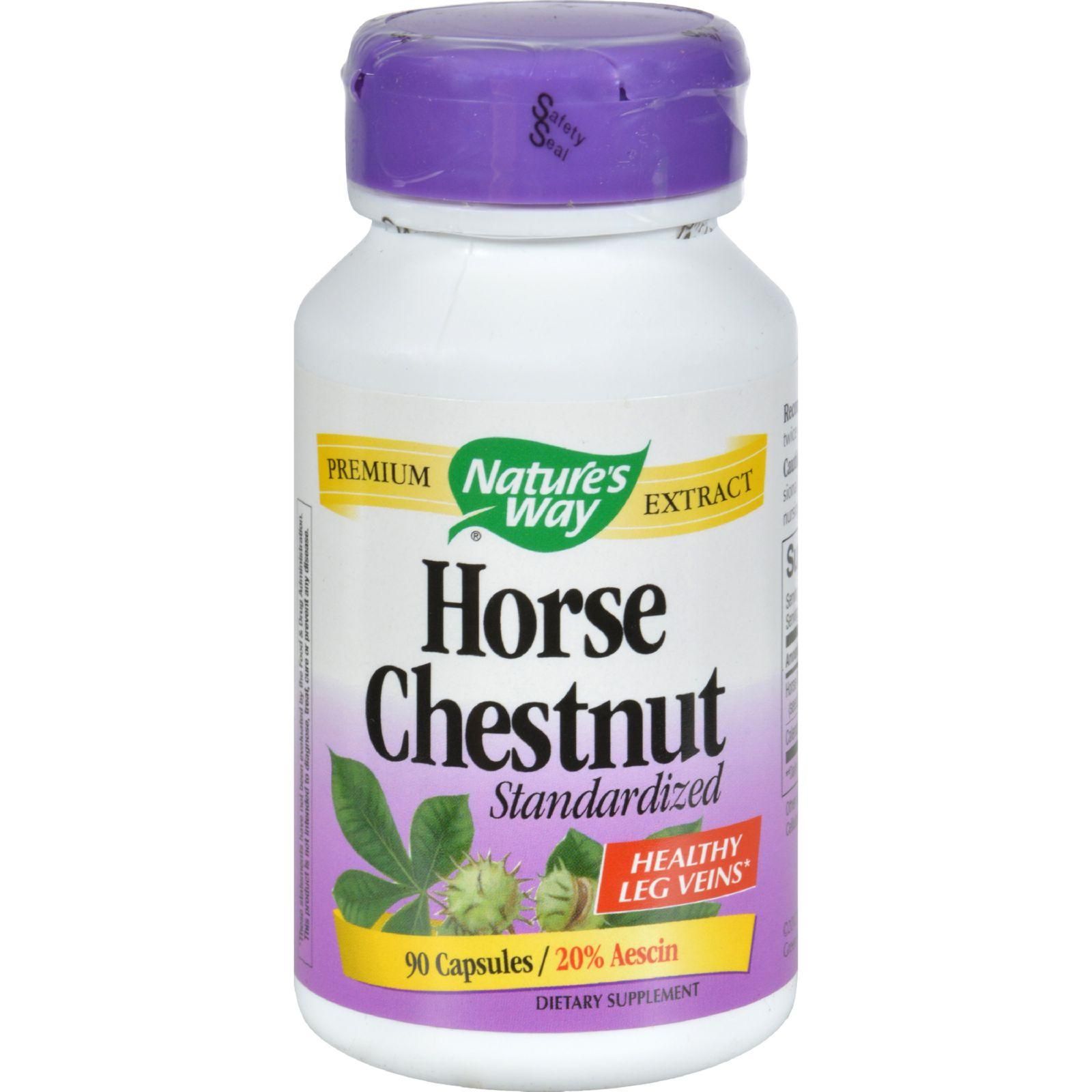 Nature's Way - Horse Chestnut Standardized - 90 Capsules