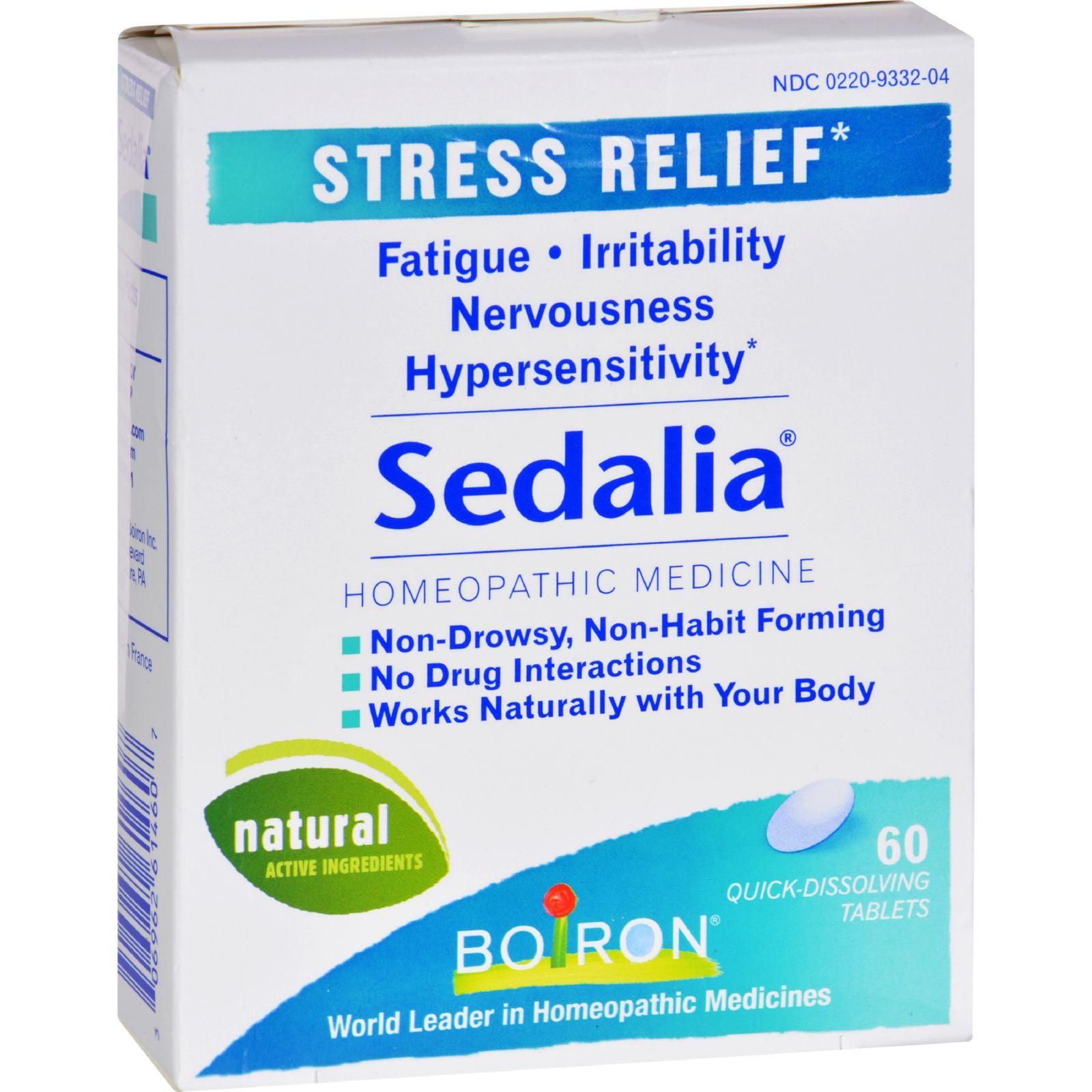 Boiron - Sedalia Stress - 60 Tablets