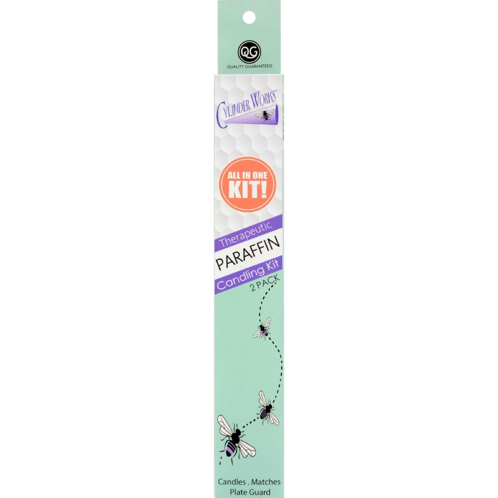 Cylinder Works - Paraffin Natural Ear Candles - 2 Pack