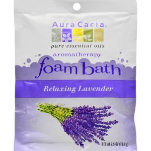 Comprar aura cacia - foam bath relaxing lavender - 2. 5 oz - case of 6 preço no brasil óleos essenciais ervas plantas aromaterapia extratos botânicos suplementos suplemento importado loja 97 online promoção -