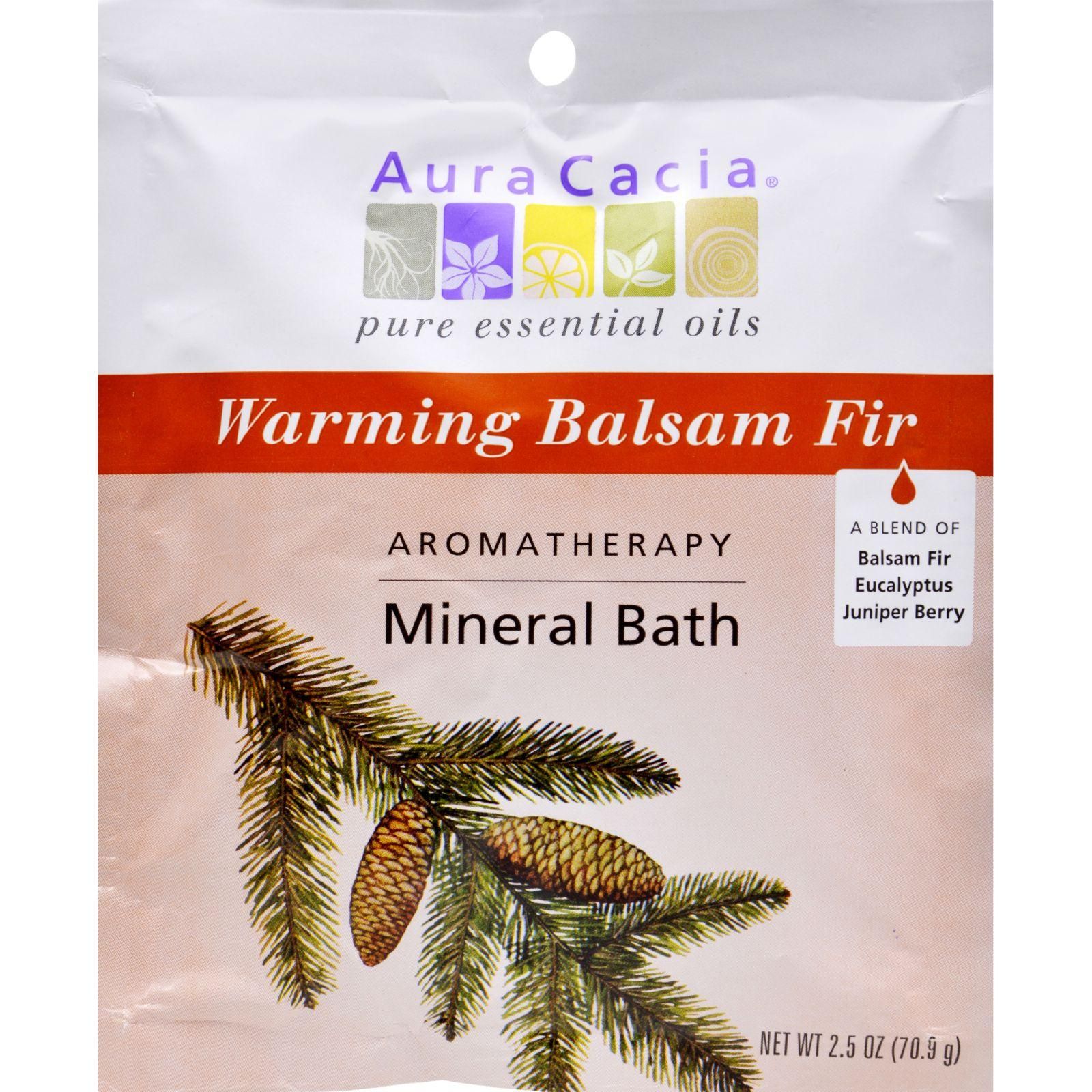 Aura Cacia - Aromatherapy Mineral Bath Soothing Heat - 2.5 Oz - Case Of 6