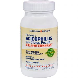 Comprar american health - probiotic acidophilus with pectin - 100 capsules preço no brasil suplementos mais baratos para a saúde suplemento importado loja 51 online promoção -