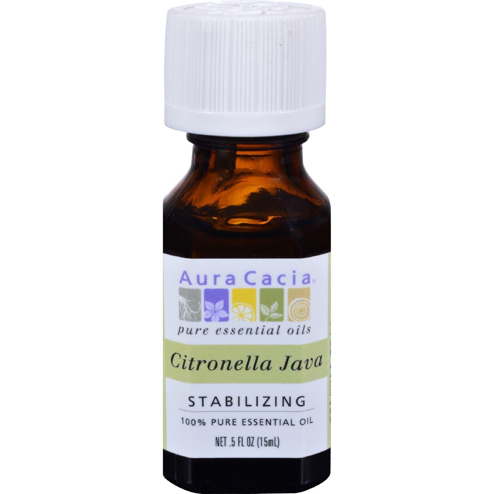Aura Cacia - Pure Essential Oil Citronella Java - 0.5 Fl Oz