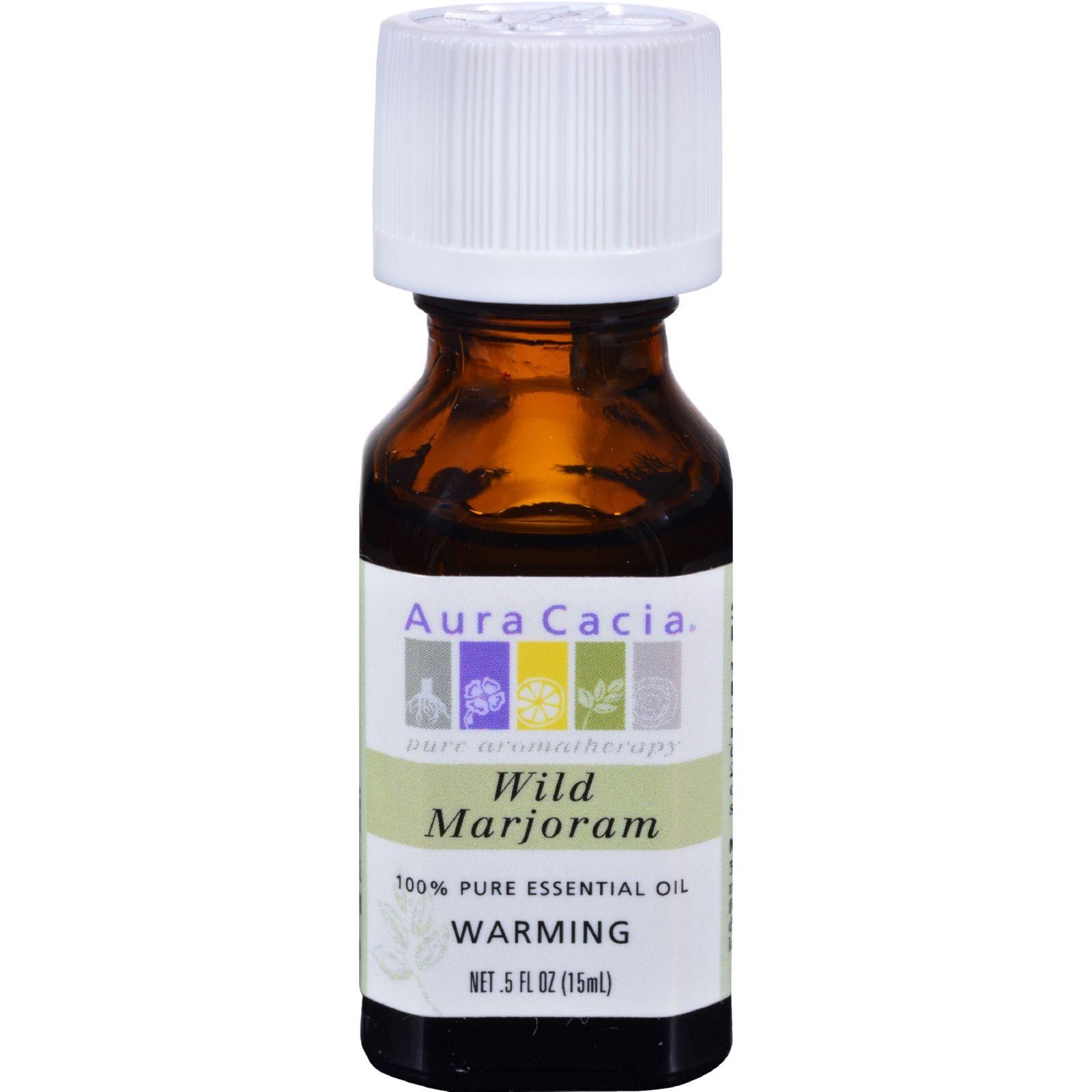 Aura Cacia - Pure Essential Oil Wild Marjoram - 0.5 Fl Oz
