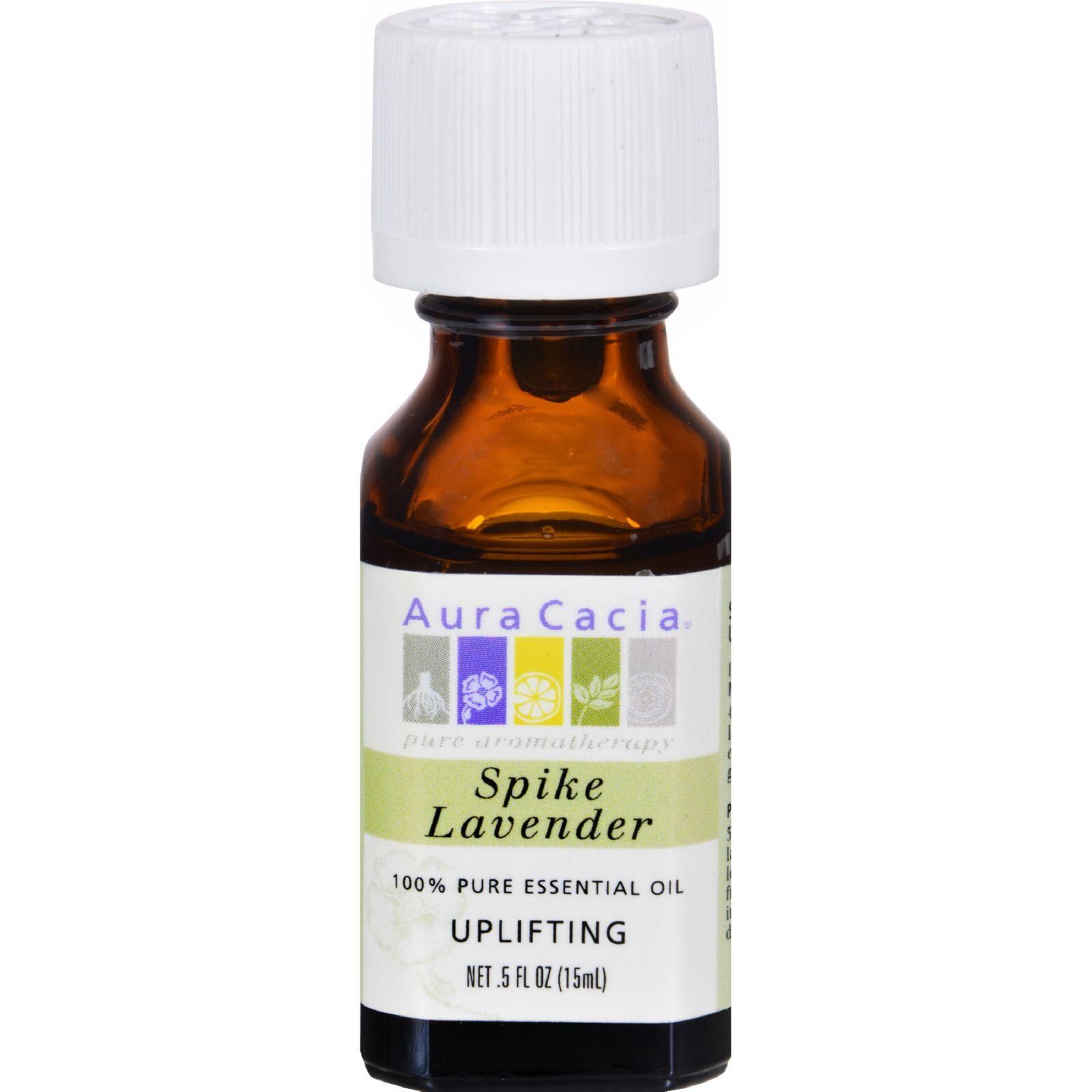 Aura Cacia - Pure Essential Oil Spike Lavender - 0.5 Fl Oz