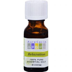Comprar aura cacia - relaxation essential oil blend - 0. 5 fl oz preço no brasil óleos essenciais ervas plantas aromaterapia extratos botânicos suplementos suplemento importado loja 15 online promoção -