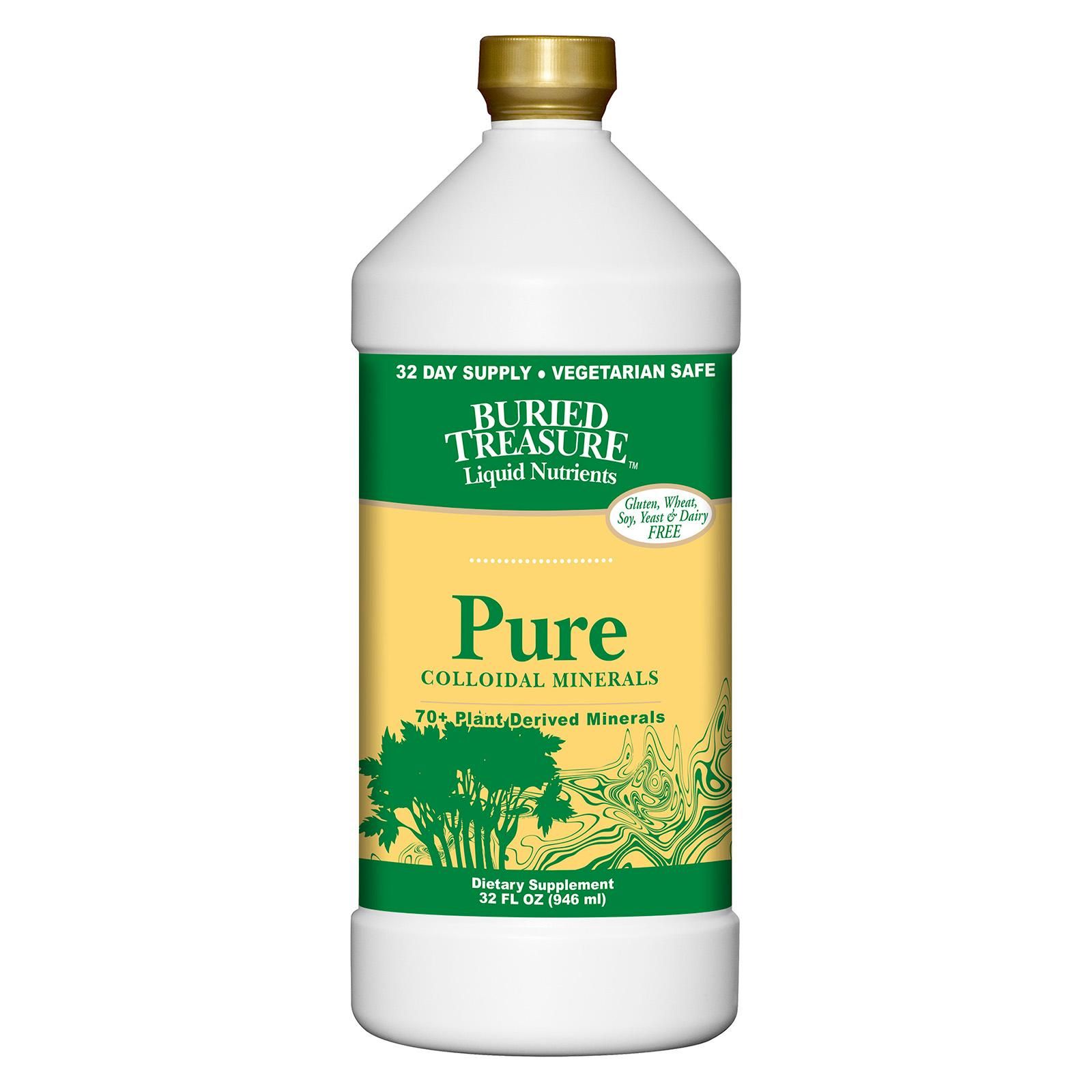 Buried Treasure - 70 Plus Plant Derived Minerals - 32 Fl Oz