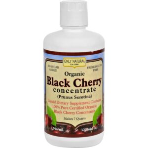 Comprar only natural organic black cherry concentrate - 32 fl oz preço no brasil óleos essenciais ervas plantas aromaterapia extratos botânicos suplementos suplemento importado loja 71 online promoção -