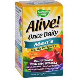Comprar nature's way - alive! Once daily men's multi-vitamin - 60 tablets preço no brasil suplementos mais baratos para a saúde suplemento importado loja 209 online promoção -