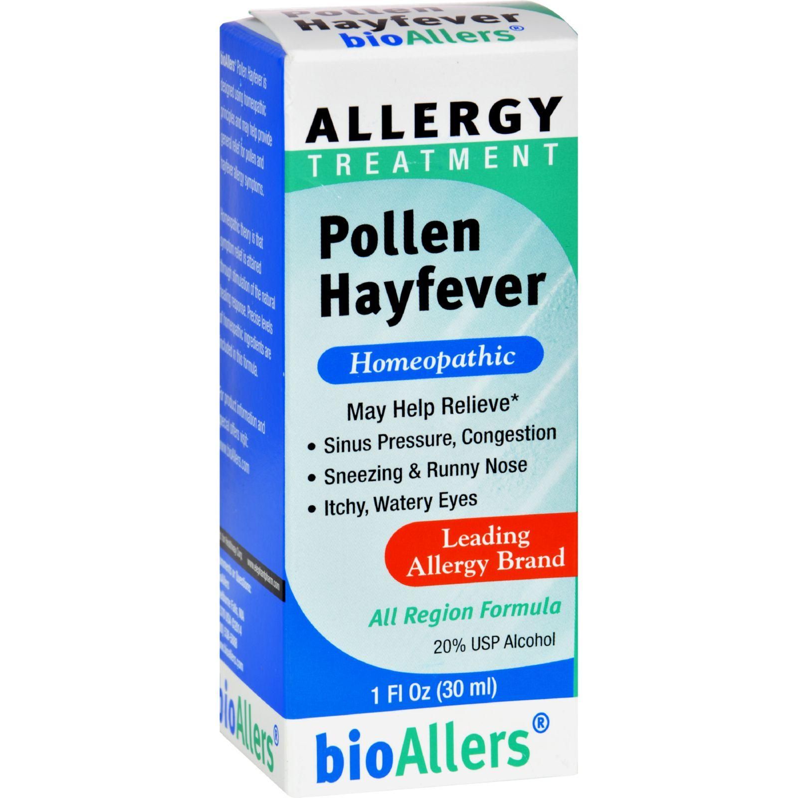 Bio-allers - Pollen Hay Fever - 1 Oz