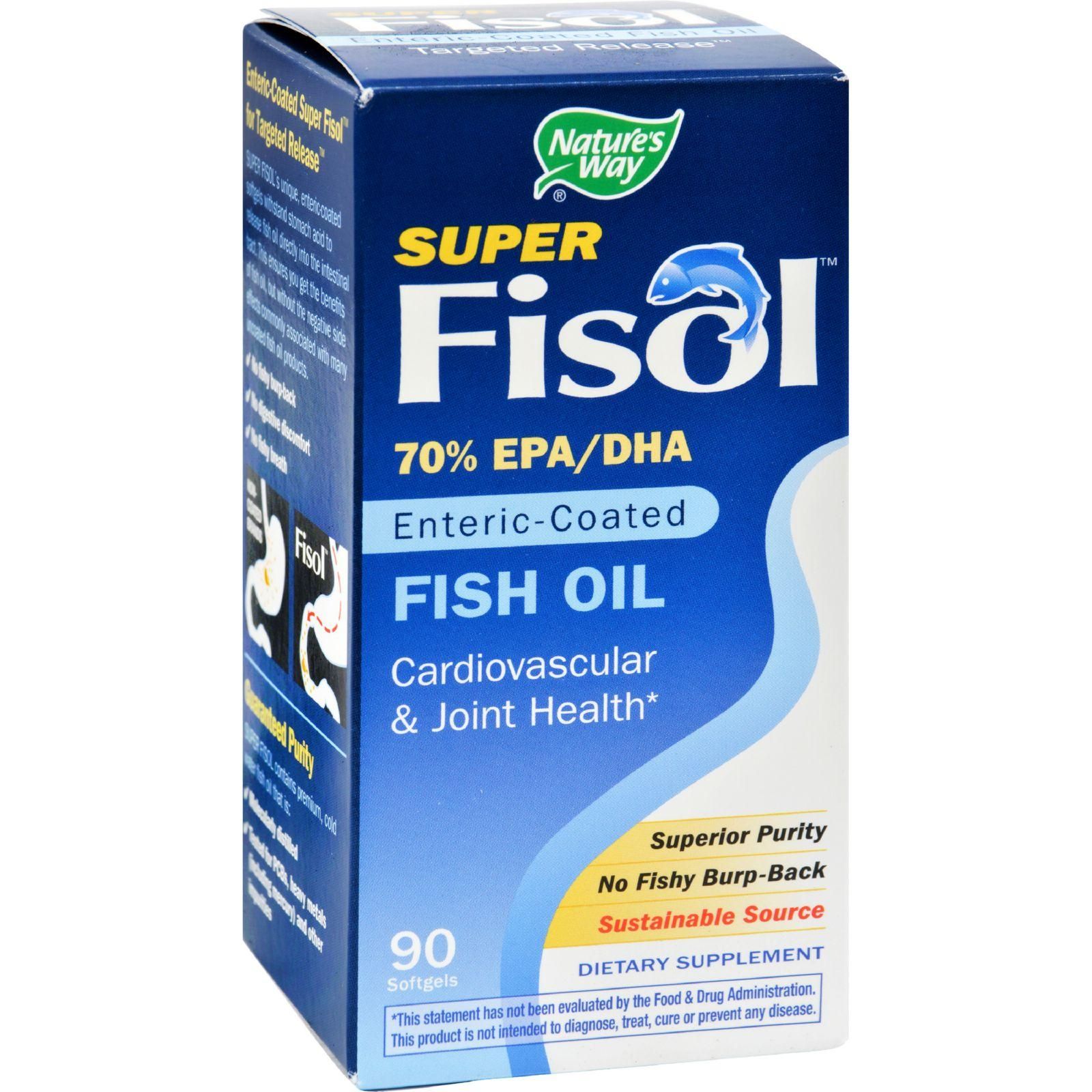 Nature's Way - Super Fisol Fish Oil - 90 Softgels