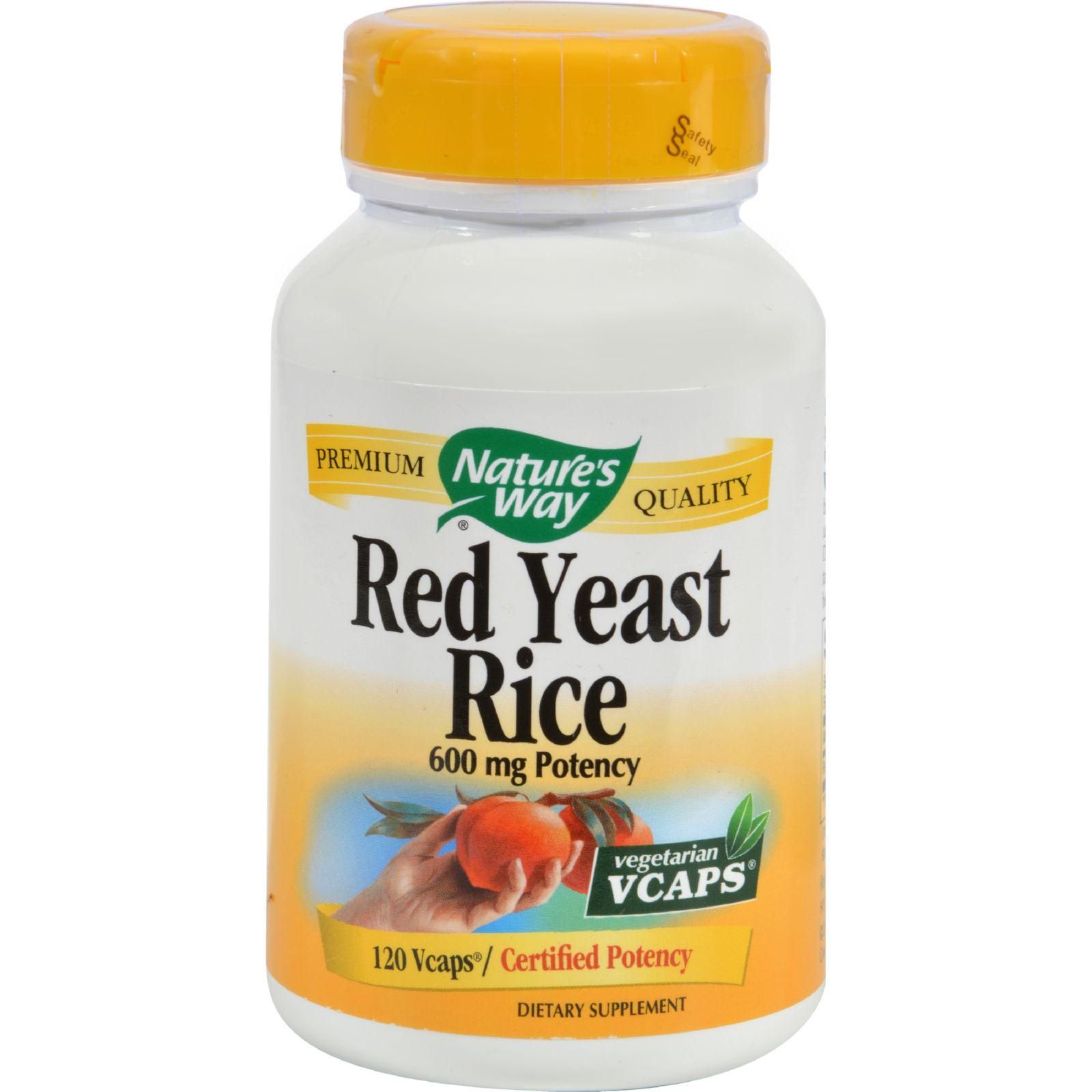 Nature's Way - Red Yeast Rice - 120 Vegetarian Capsules