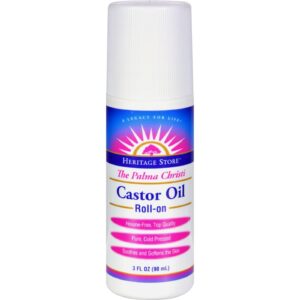 Heritage Products The Palma Christi Castor Oil Roll-on - 3 Fl Oz