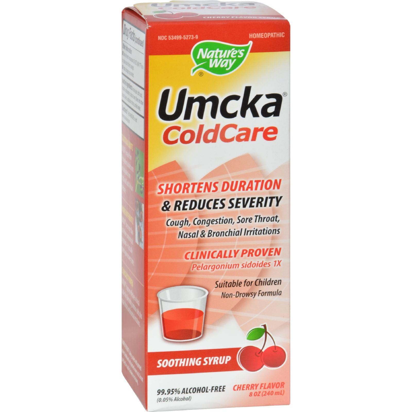 Nature's Way - Umcka Coldcare Syrup Cherry - 8 Fl Oz