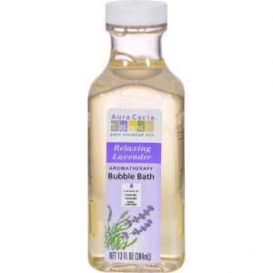 Comprar aura cacia - aromatherapy bubble bath relaxing lavender - 13 fl oz preço no brasil óleos essenciais ervas plantas aromaterapia extratos botânicos suplementos suplemento importado loja 83 online promoção -