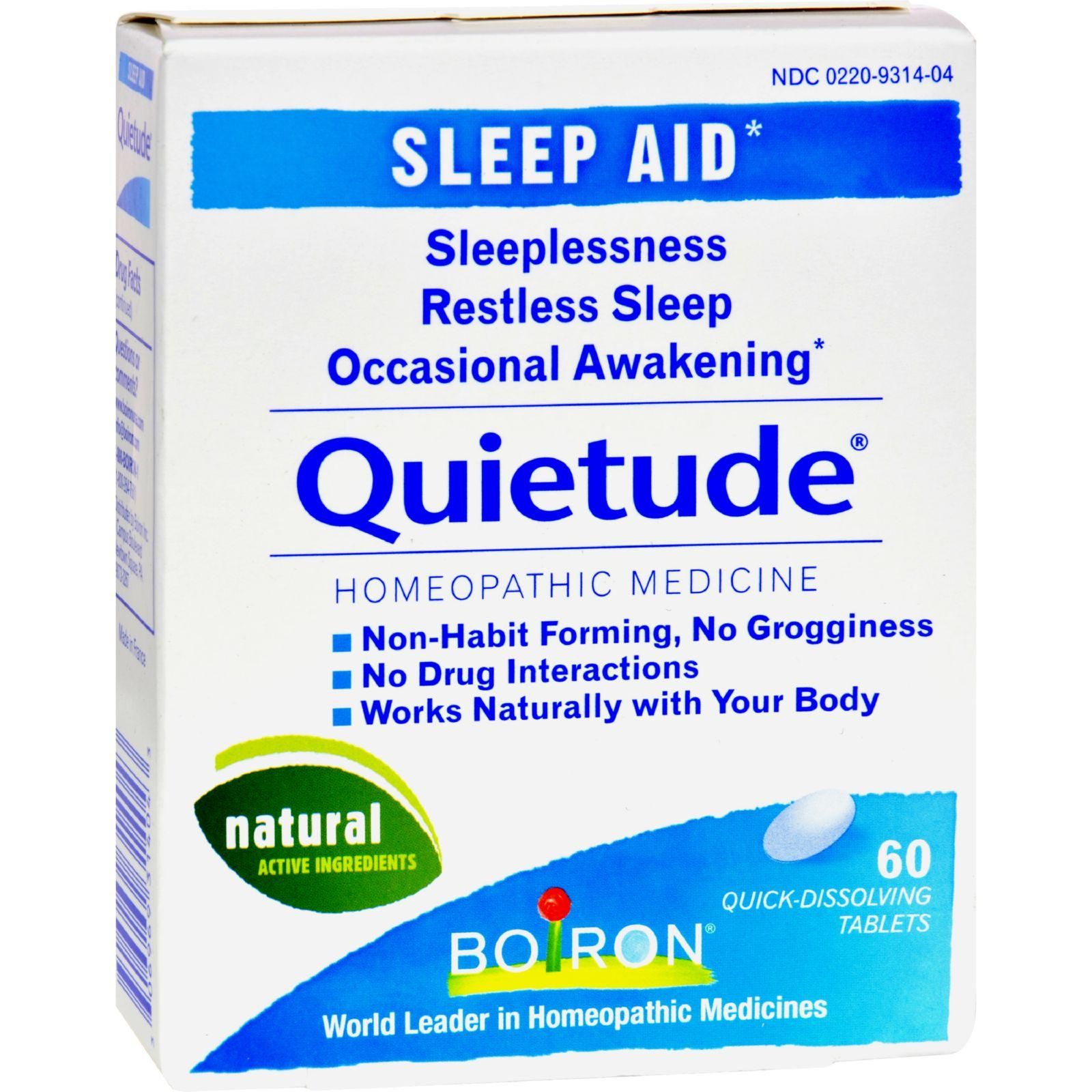Boiron - Quietude Tablets - Restless Sleep - 60 Tablets