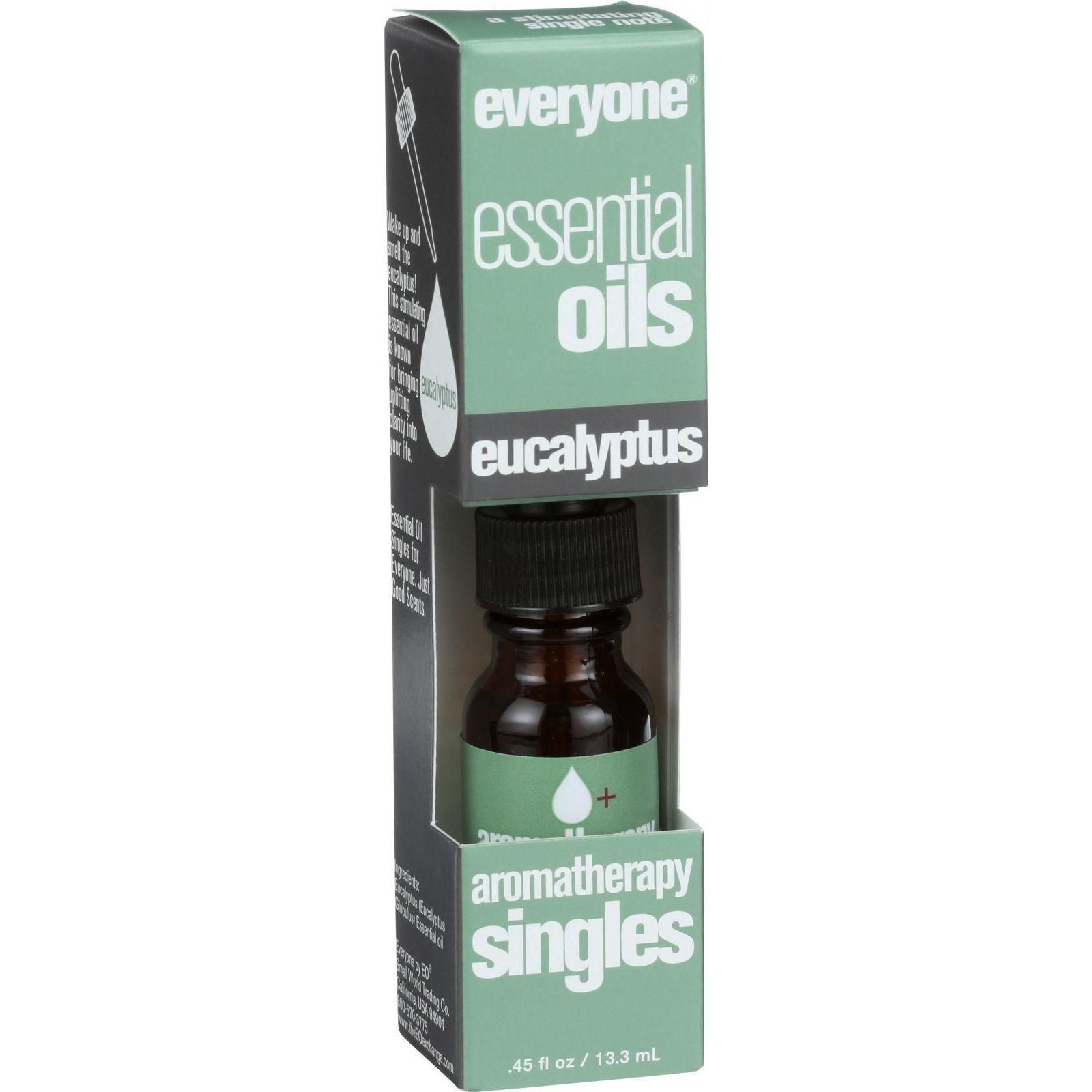 Eo Products - Everyone Aromatherapy Singles - Essential Oil - Eucalyptus - .5 Oz