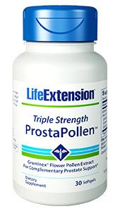 Life Extension Triple Strength ProstaPollen - 30 softgels