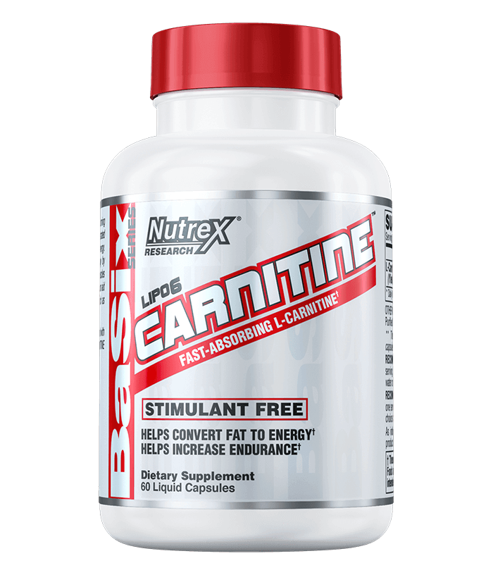 Nutrex Reserch Lipo 6 L-Carnitine HCI 60 Liquid Caps