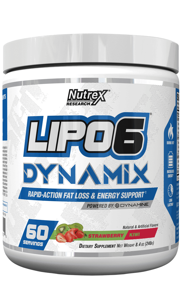 Nutrex Research Lipo 6 Dynamix Strawberry-Kiwi - 60 Servings