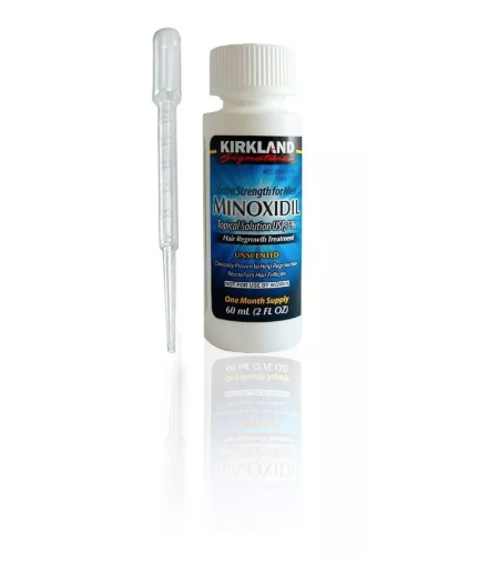 Kirkland Minoxidil 5% Extra Strength Men - 1 MONTH Supply with Pipette