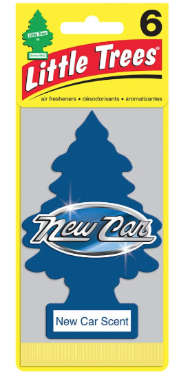 Little Trees Air Freshener, New Car Scent (Pack of 6) - Imagem 3